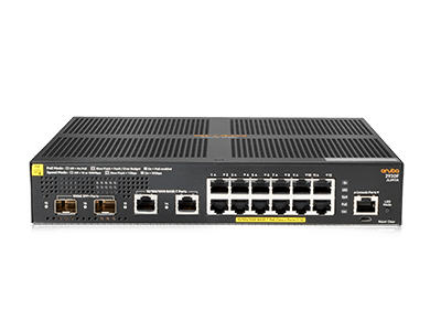 HPE Aruba JL693A#ABA  2930F 12G PoE+ 2G/2SFP+ - switch - 12 ports - managed - rack-mountable