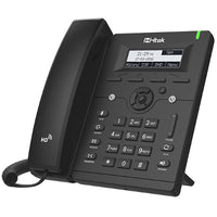 HTek UC902 Entry-Level Business IP Phone - front view | Silarius