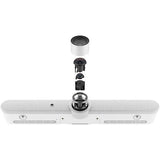 Logitech 960-001320 Rally Bar All-in-One Video Bar for Medium to Large Rooms, 4K, 1440p, 1080p, 900p, 720p, and SD at 30fps